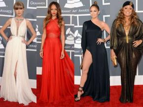 Las mejor y peor vestidas de los Grammy 2013